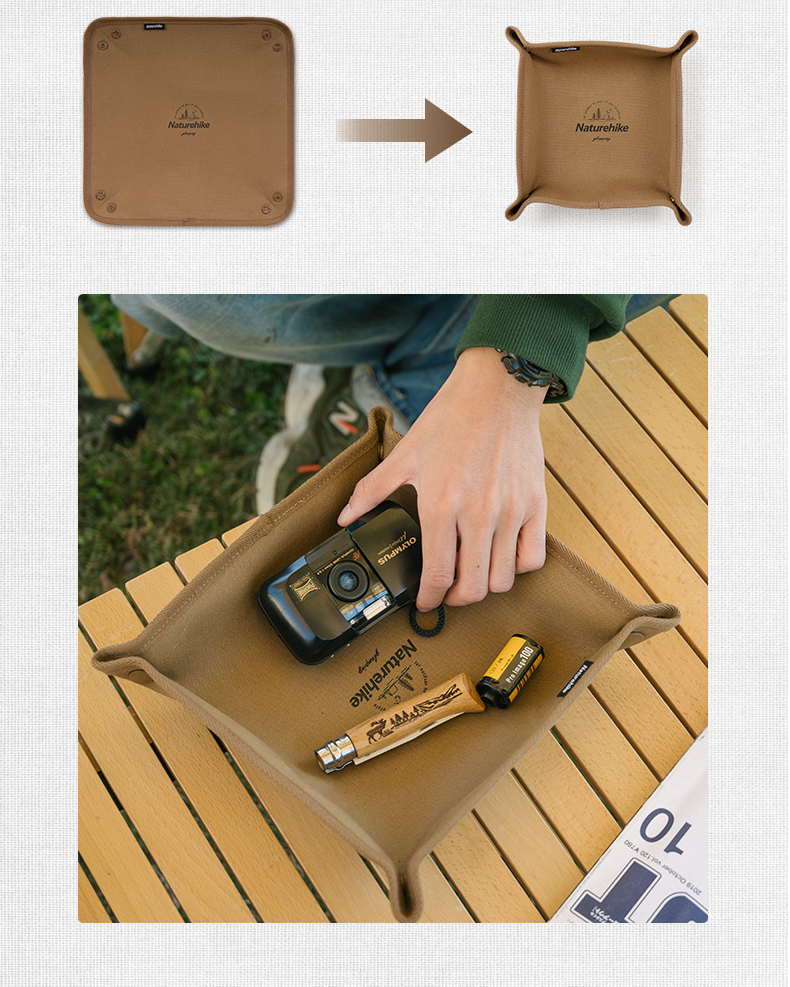 Naturehike Canvas tray for travel equipment