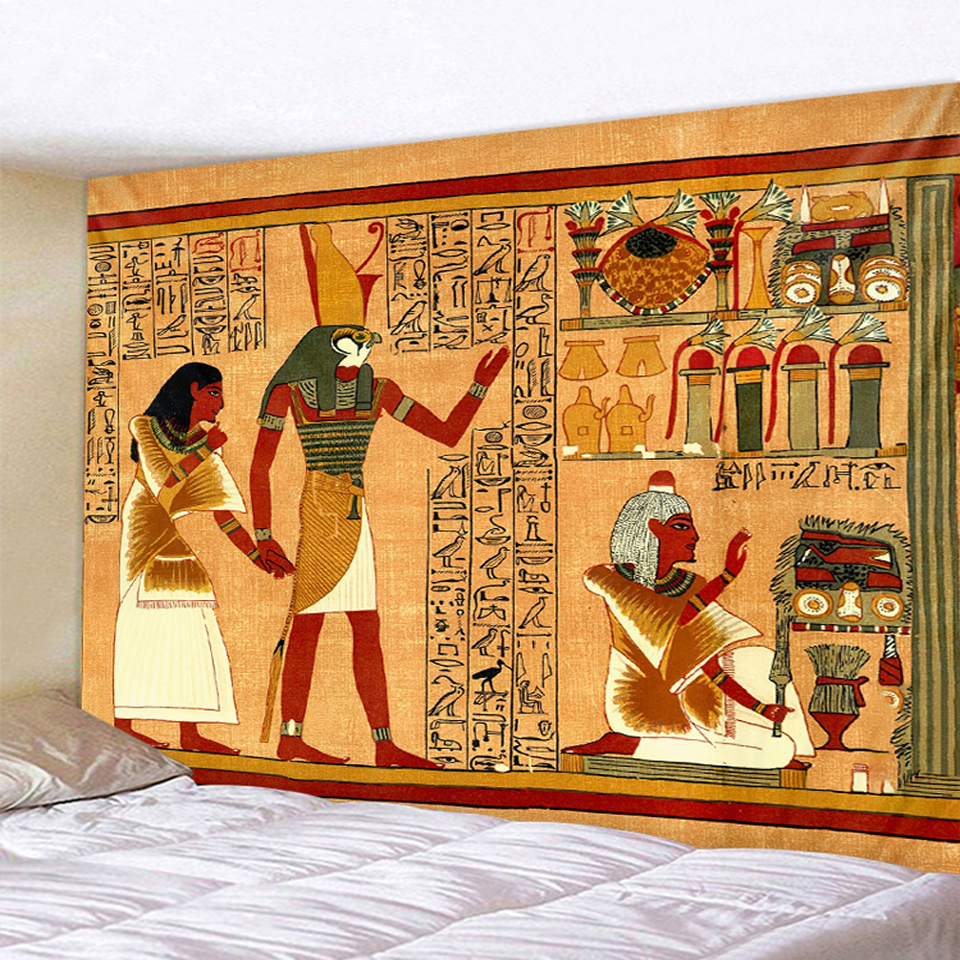 Ancient Egyptian home decoration wall poster Color: jy194 Size: 95X70CM|150X100CM|150X130CM|150X150CM|200X150CM|230X150CM|230X180CM|250X180CM 
