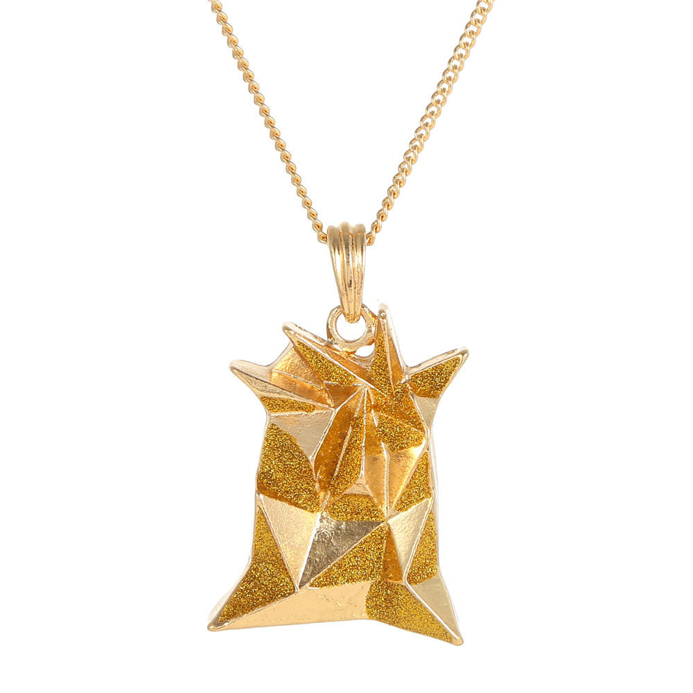 Crystal Pharaonic Golden Pendant