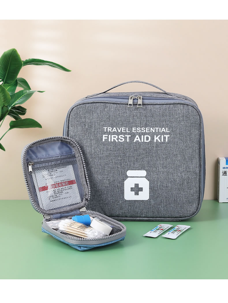 First Aid Kit Medicine Bags Organizer