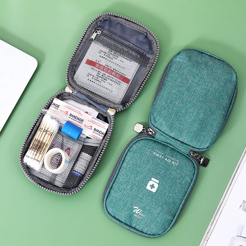 First Aid Kit Medicine Bags Organizer 