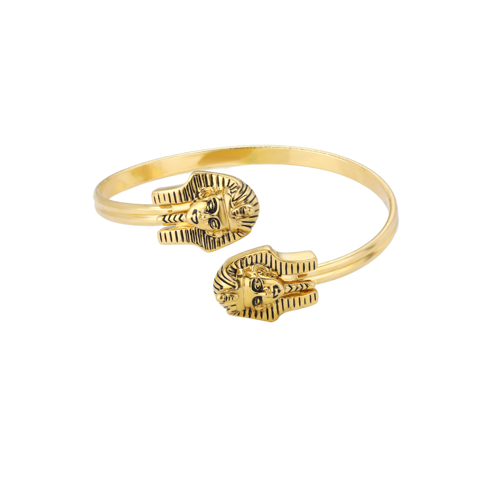 Gold Cuff Pharaoh Adjustable Bracelets 