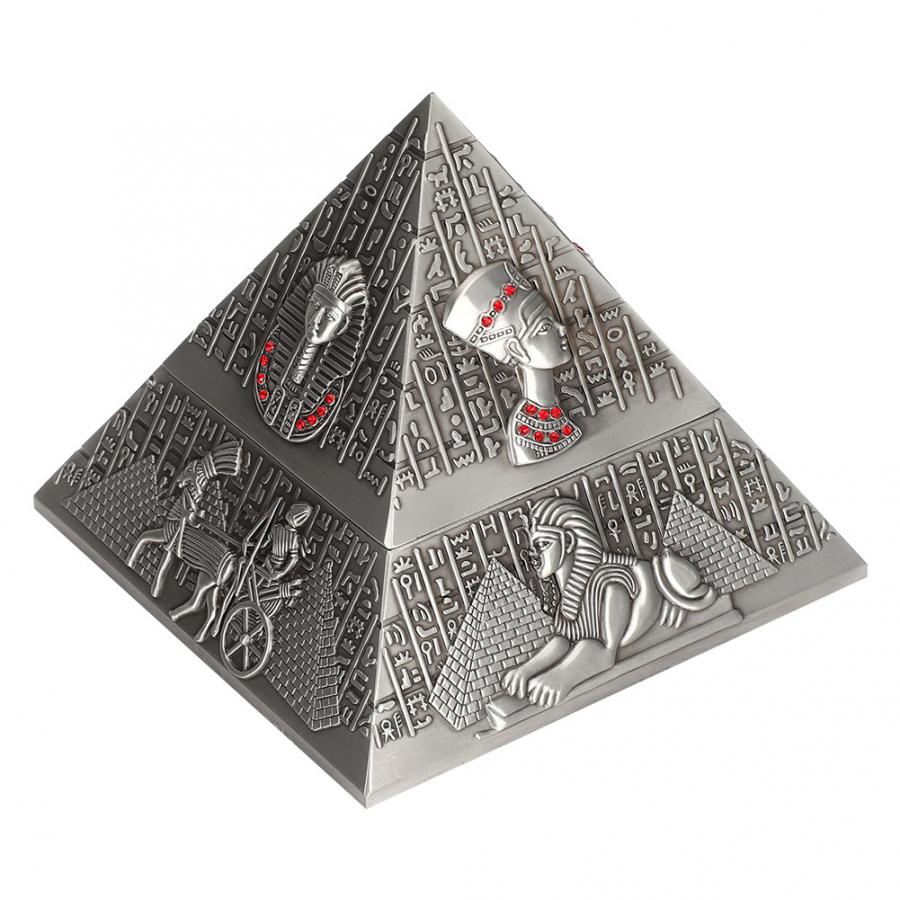 Innovative Metal Pyramid Ashtray