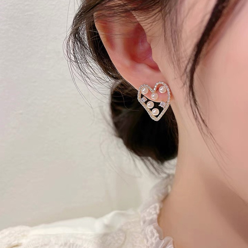 Round Crystal Drop Earrings Jewelry