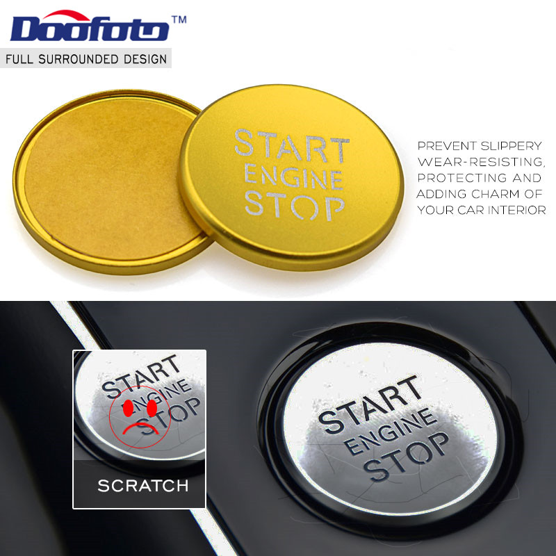 Start/Stop Engine Car protective sticker 