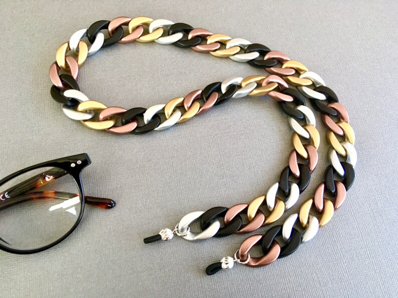 kissme Colorful Big Acrylic Chains  for Sunglasses