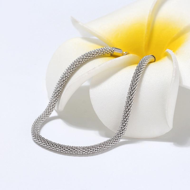 925 Sterling Silver Chain Bracelet for Men & Women 