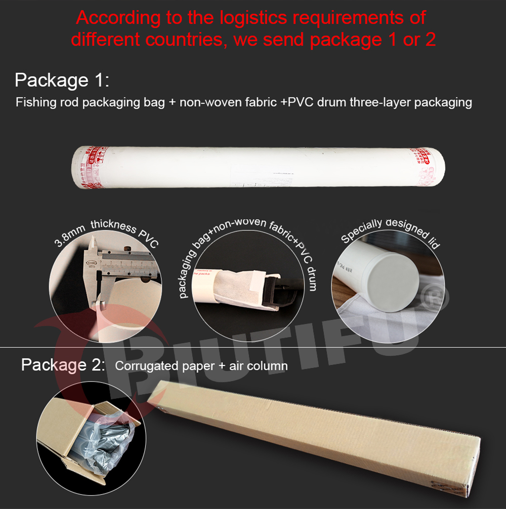 BIUTIFU Telescopic Fishing Rod 4/4.5/5/5.5/6/6.5m T800 Carbon Travel UltraLight Spinning Float Outdoor 30g Trout Bolognese Pole