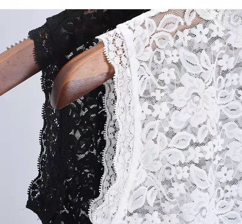 Cotton Fake Collar White Black Lace Floral Women Detachable False Collar Blouse Shirt Removable Collar Tie Sweater Decoration