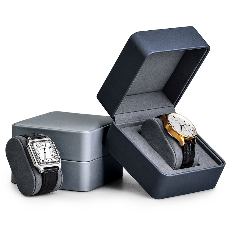 Oirlv Premium Leather Resin Watch Box Display Show Jewelry Organizer Festival Gift for Man and Woman 