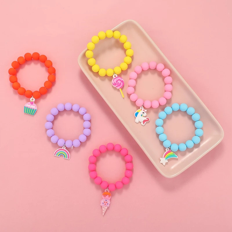 Bracelets For Girls Star,Moon,Cloud & Flower 
