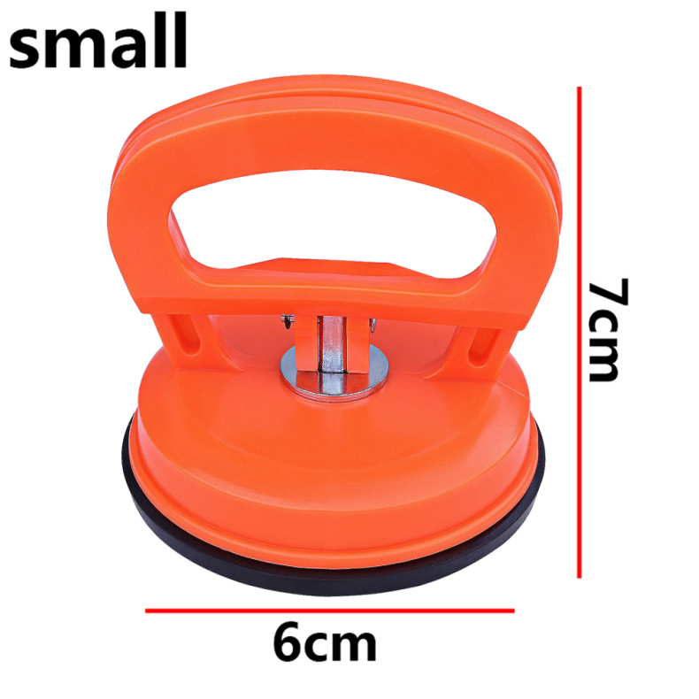 Car Repair Tool Body Repair Puller 2inch Black/Orange Suction Cup Remove Dents Puller For Car Dent Glass Suction Removal Tool