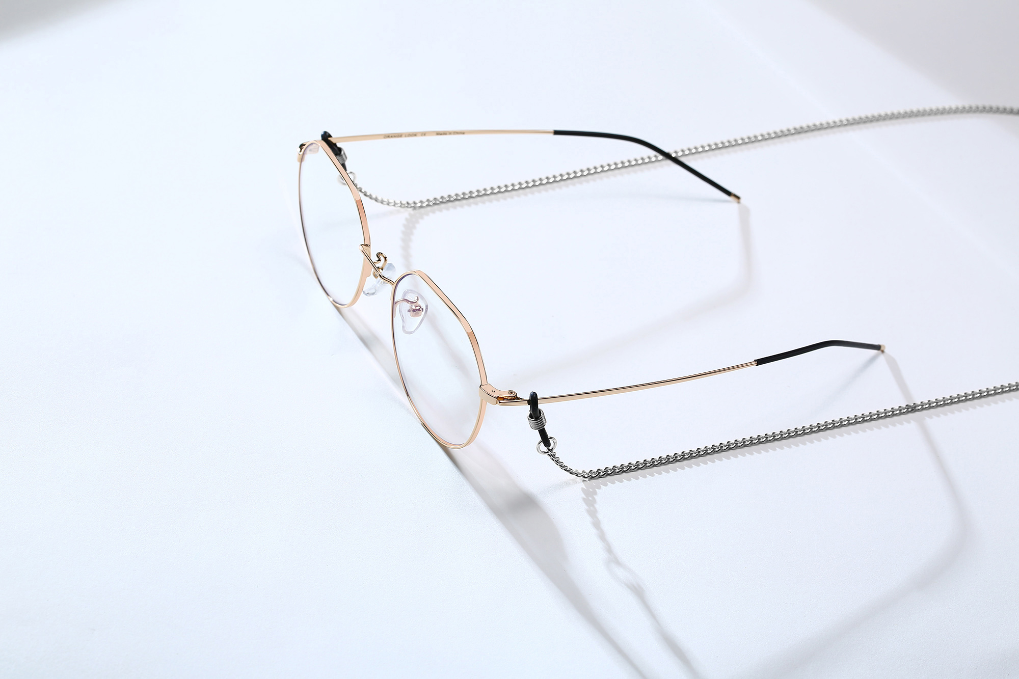 Eyeglass Chain Silver Color Glasses Chains Necklace Stainless Steel Sunglasses Links Holder Grandmother Chains for Men Women