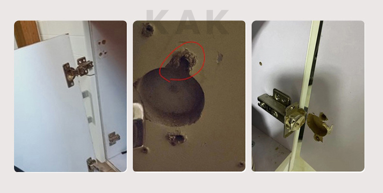 KAK Cabinet Hinge Repair Plate Stainless Steel with Screws Furniture Door Hinge Fixing Plate Door Panel Hardware Repair Tools