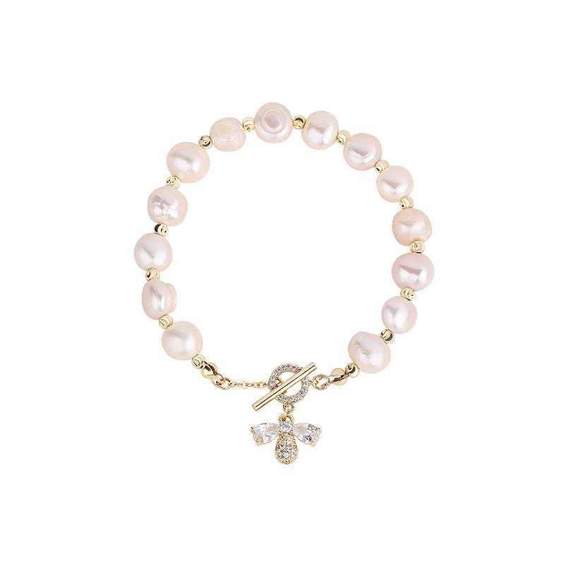 Pearl String Bracelet For Woman 