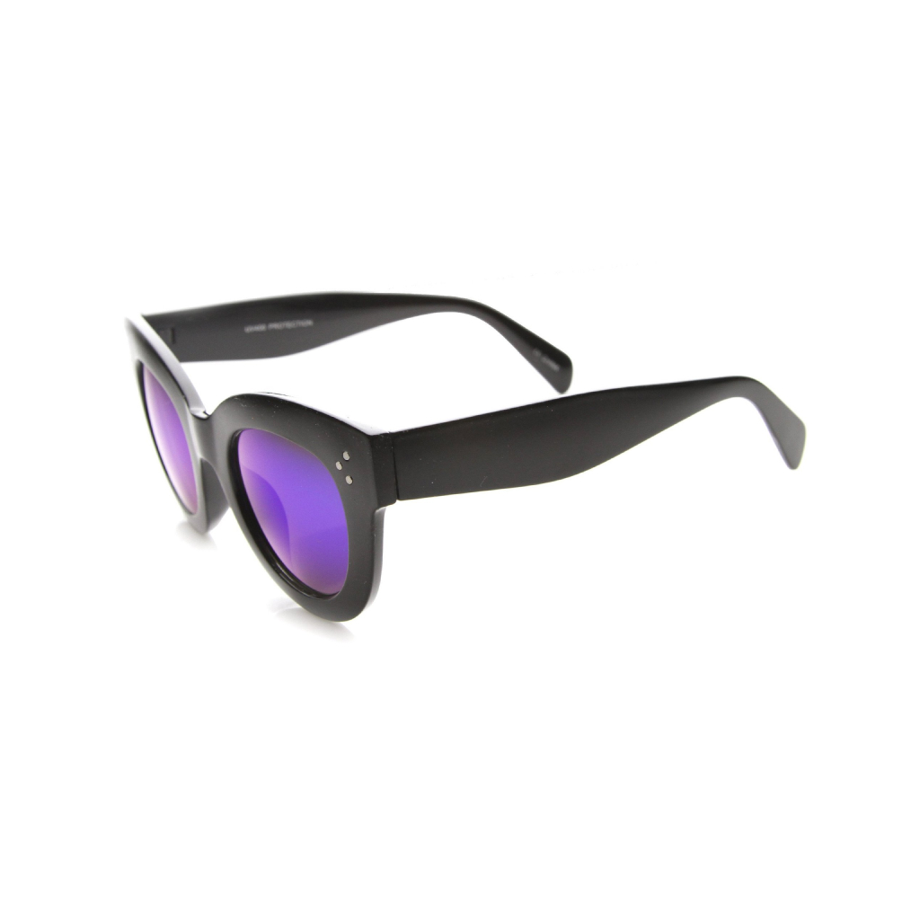 Women’s Black Midnight Cat-Eyed Sunglasses 
