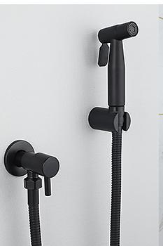 ULA Brushed Stainless Steel Toilet Bidet faucet Portable Bidet Sprayer Bathroom Shattaf Valve Jet Set hygienic shower enema