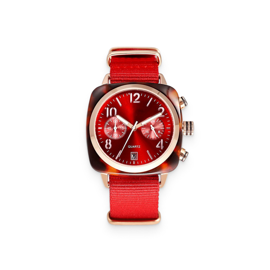 Cloth Band Watch For Ladies 