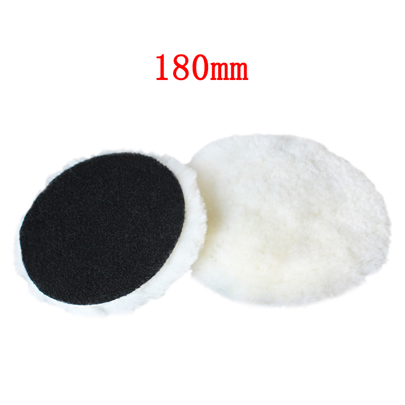 5 Sizes 75-180mm Wool Polishing Disc Waxing Polishing Buffing Car Paint Care Polisher Pads For Car Auto Washing Accessories