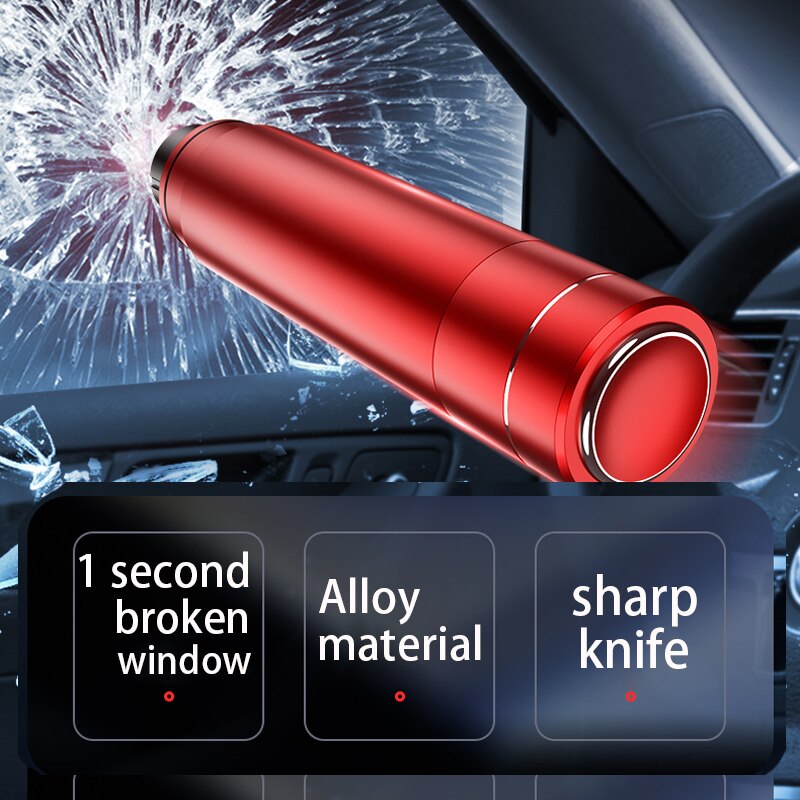 Car Safety Hammer car window breaker emergency Hammer Seat Belt Cutter Car Tool Life-Saving Escape hammer aluminum alloy