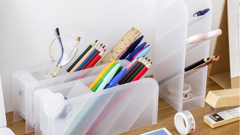 Plastic Pencil Organizer Storage 