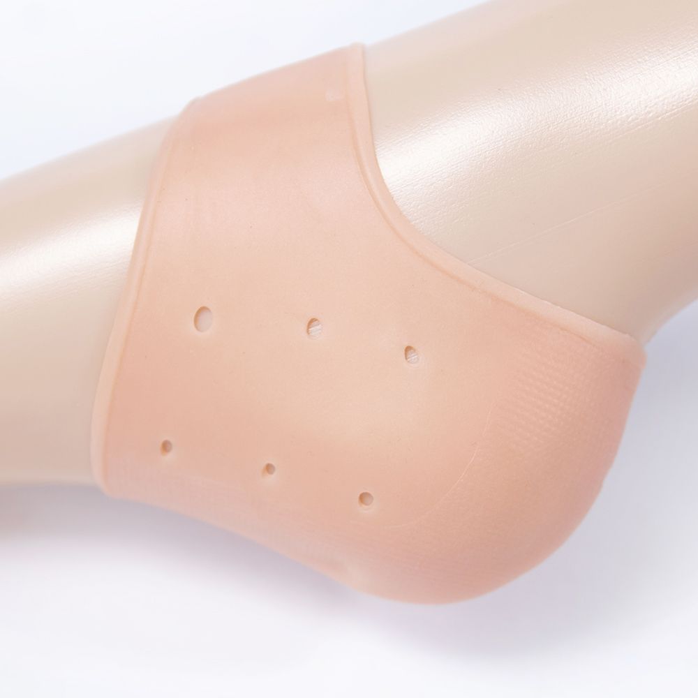 2Pcs New Silicone Feet Care Socks Moisturizing Gel Heel Thin Socks with Hole Cracked Foot Skin Care Protectors Foot Care Tool