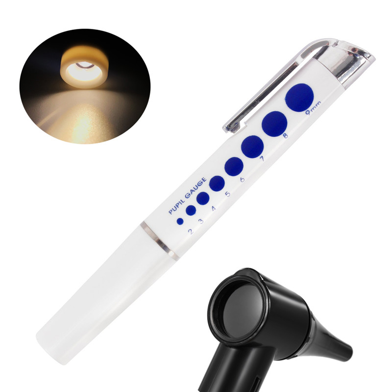 Medical Ear Otoscope Ophthalmoscope Set LED Otoscope Medical Diagnostic Kits Medical Ear Tools Medic Clinical Medical Penlight