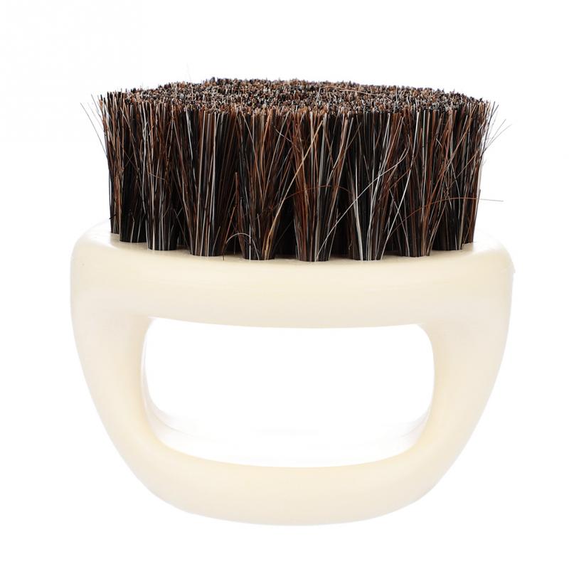 Men Beard Shaving Brush Wild Boar Fur Soft Barber Salon Facial Cleaning Shave Tools Razor Brush with Handle Styling Accessory