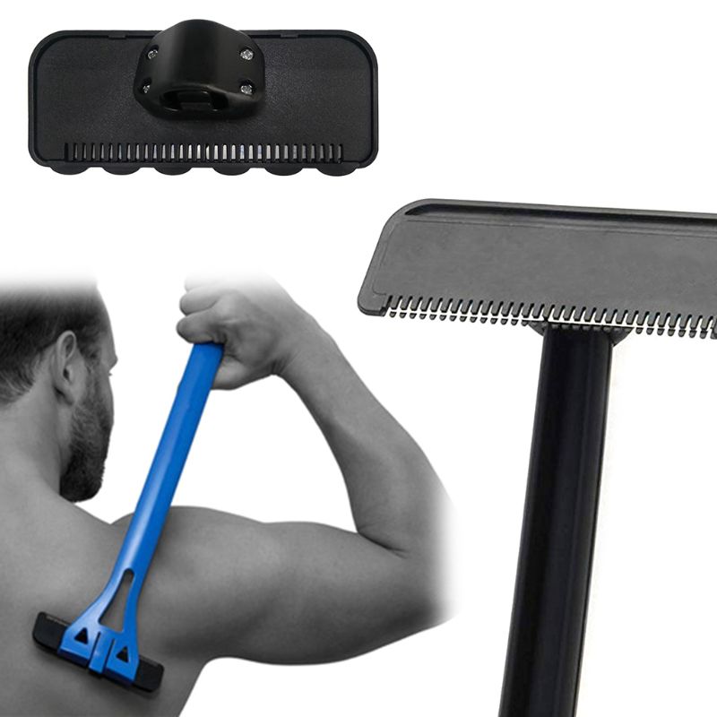 Shaving Manual For Men Shaver Hair Men Back Hair Shaver Head Blade Trimmer Body Leg Removal Razor 