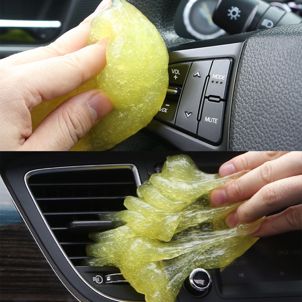 Multifunction Car Cleaning Gel Air Vent Outlet Cleaning Dashboard Laptop Magic Cleaning Tool Mud Remover Car Gap Dust Dirt Clean