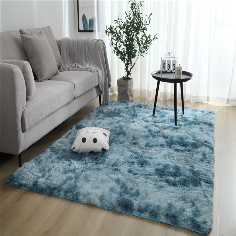 Thick Carpet for Living Room Plush Rug Children Bed Room Fluffy Floor Carpets Window Bedside Home Decor Rugs Soft Velvet Mat