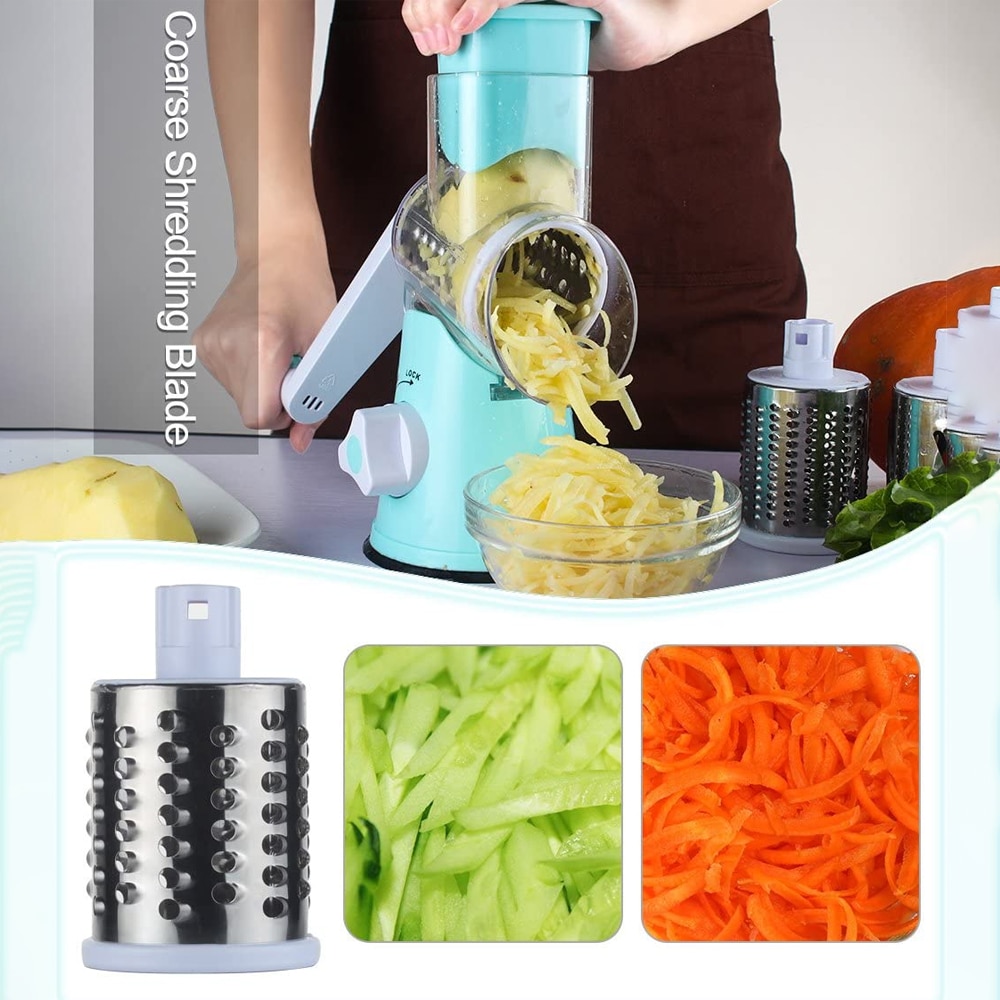 Vegetable Cutter Manual Mandoline Slicer Cheese Grater for Vegetable Food Chopper Processor Shredder for Cabbage Kitchen Utensil 