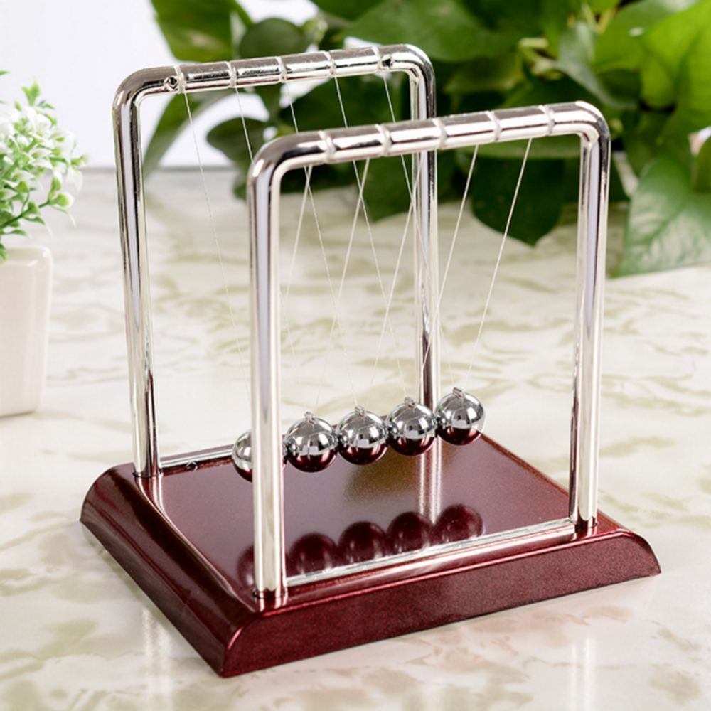 Newton's Cradle Antistress Toys Steel Balance Ball Pendulum Stress Reliever Juguetes Game Educational Toys for Children Adults