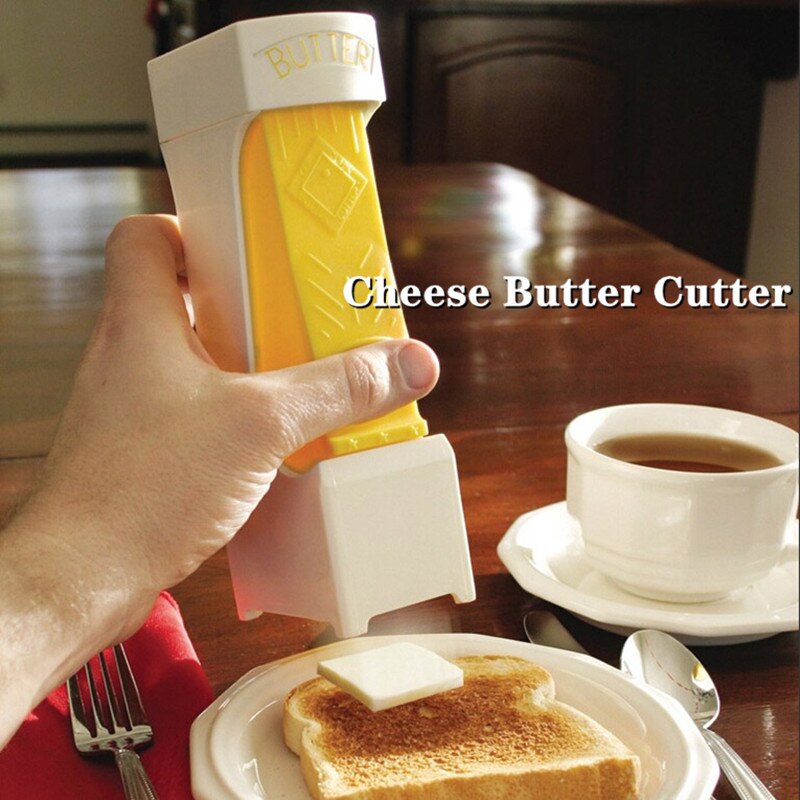 1Pcs Stick Butter Cutter Butter Slices Squeeze Dispenser Toast Shredder Kitchen Tools Butter Slicer