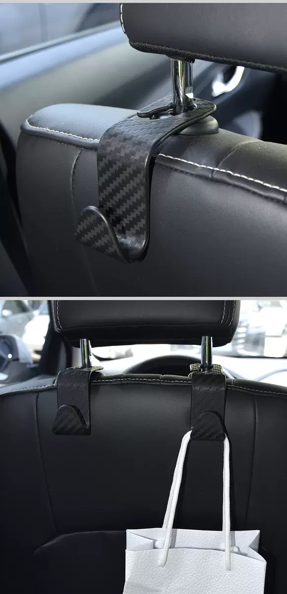 Car Seat Back Hook Interior Portable Hanger Universal Storage for Bag Purse Cloth Grocery Decoration Dropship Holder Accessories
