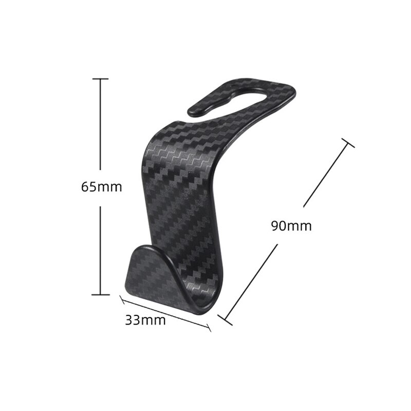 Car Seat Back Hook Interior Portable Hanger Universal Storage for Bag Purse Cloth Grocery Decoration Dropship Holder Accessories 