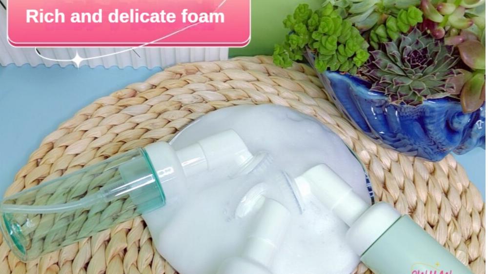 Cleansing Foam Bottle Reusable Dispenser Travel Portable 