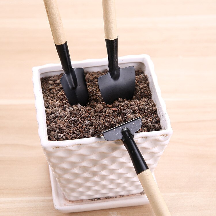 Small Shovel Spade Household Garden Pot Plant Planting Soil Turning Gadgets Flower Shovel Rake Child Beach Sand Have Fun Tools