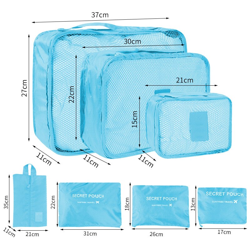 Travel Storage Organizer Bags Portable Travel Suitcase Organizer Bags For Women Clothes Shoes Makeup Bag Luggage Organizer