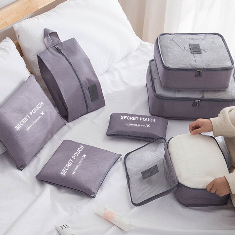 Travel Storage Organizer Bags Portable Travel Suitcase Organizer Bags For Women Clothes Shoes Makeup Bag Luggage Organizer