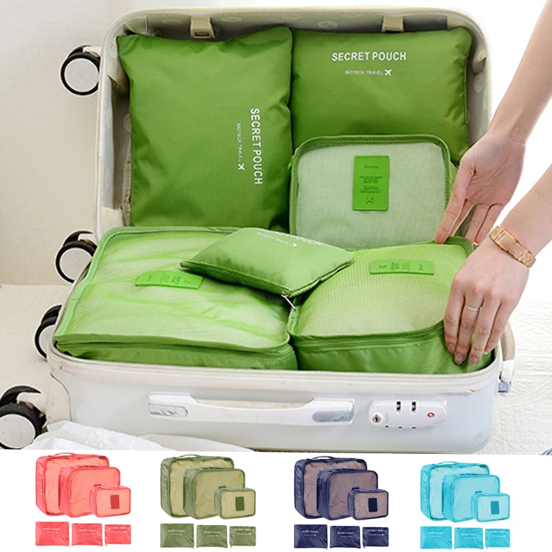 Travel Storage Organizer Bags Portable Travel Suitcase Organizer Bags For Women Clothes Shoes Makeup Bag Luggage Organizer 
