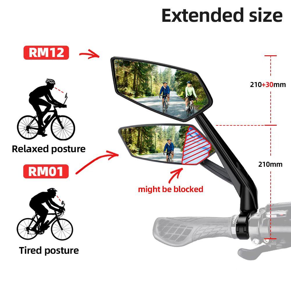 bicycle handlebar rear view mirror 