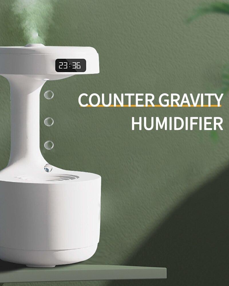 800ML Anti Gravity USB Air Humidifier Ultrasonic Air Purifier Levitating Water Drops Mist Maker Fogger Perfume Aromatherapy