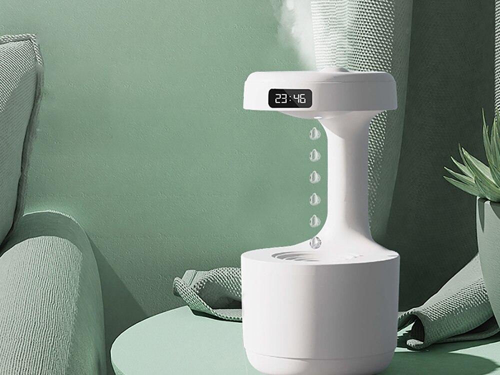 800ML Anti Gravity USB Air Humidifier Ultrasonic Air Purifier Levitating Water Drops Mist Maker Fogger Perfume Aromatherapy