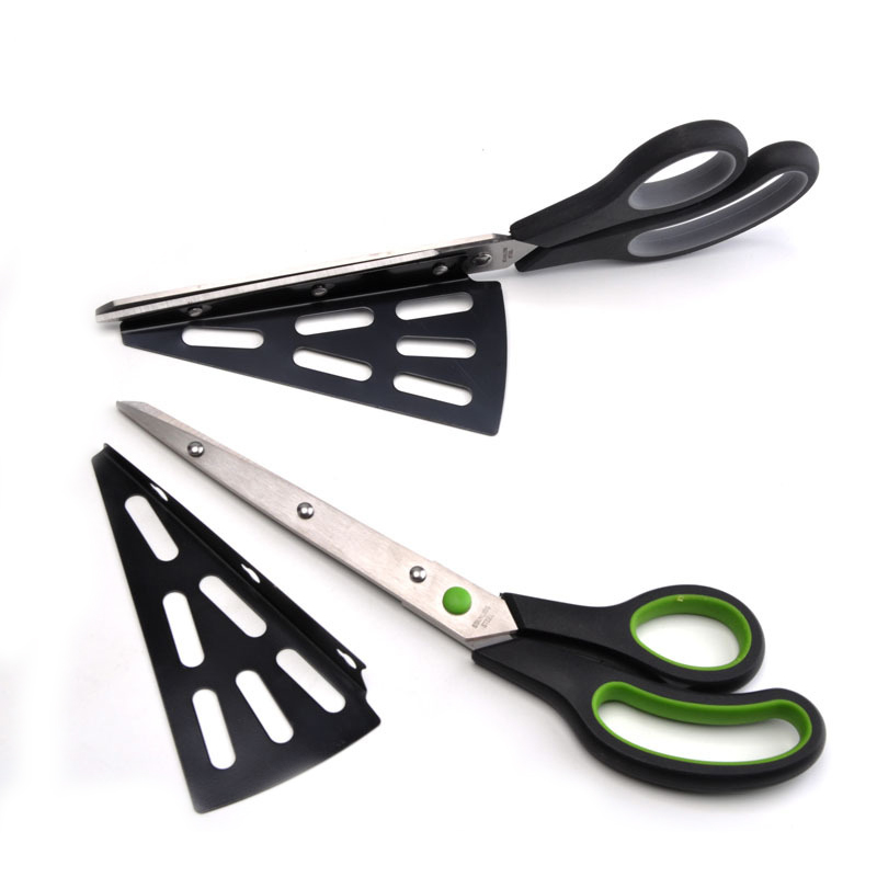 NEW Pizza Scissors Knife Pizza Cutting Tools Stainless Steel Pizza Cutter Slicer Baking Tools Multi-functional