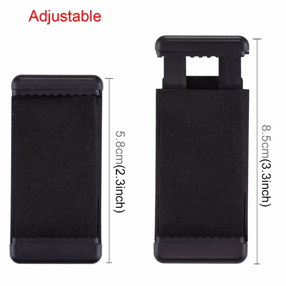 PULUZ Mini Portable Folding Plastic Stand Tripod Tripode&Universal Phone Clamp Bracket Smartphones Holder Clip for xiaomi,huawei 