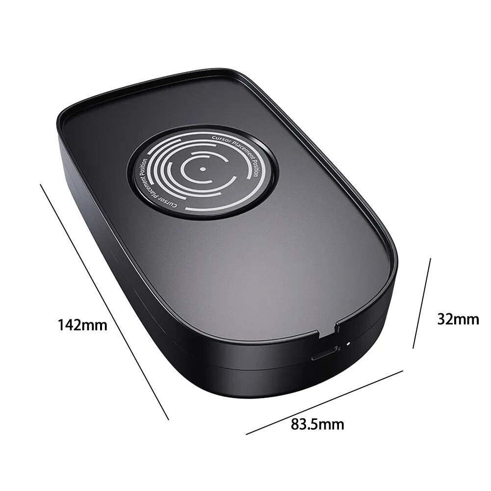 Undetectable Mouse Jiggler 5V 1A Virtual Mouse Mover Wired Wireless Mouse Compatible for Computer Awakening for Keeps PC Active
