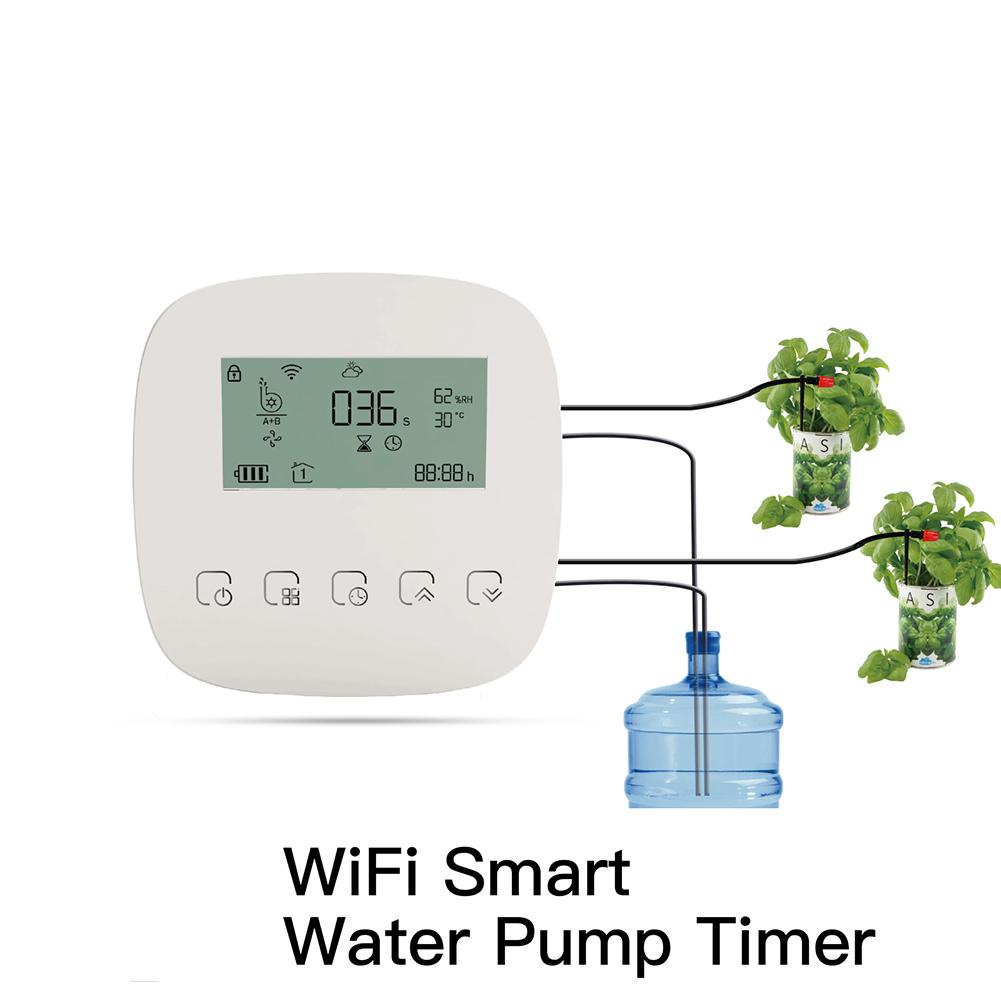 WiFi Tuya Smart Watering Machine Automatic Micro-drip Irrigation System Plants Controller System Irrigation Tool Alexa Google