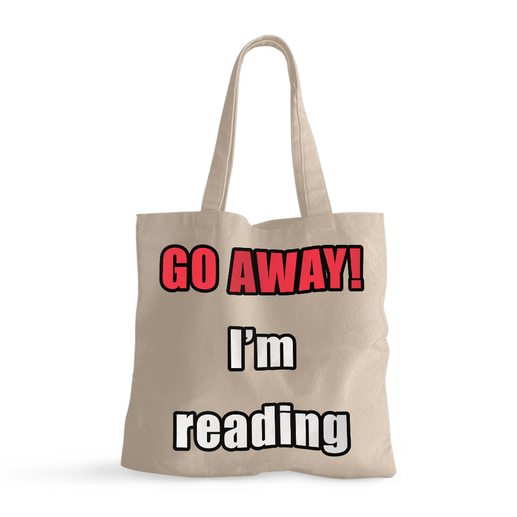 Book Lover Small Tote Bag - Quote Prints Shopping Bag - Cool Graphic Tote Bag 