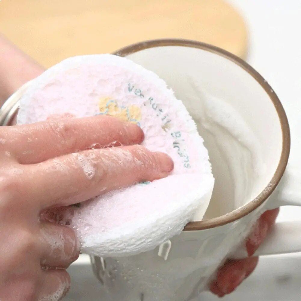 Charming Flower Magic Cleaning Sponges 